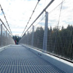 Wildline Hängebrücke Bad Wildbad - auf dem höchsten Punkt in 60 m Höhe